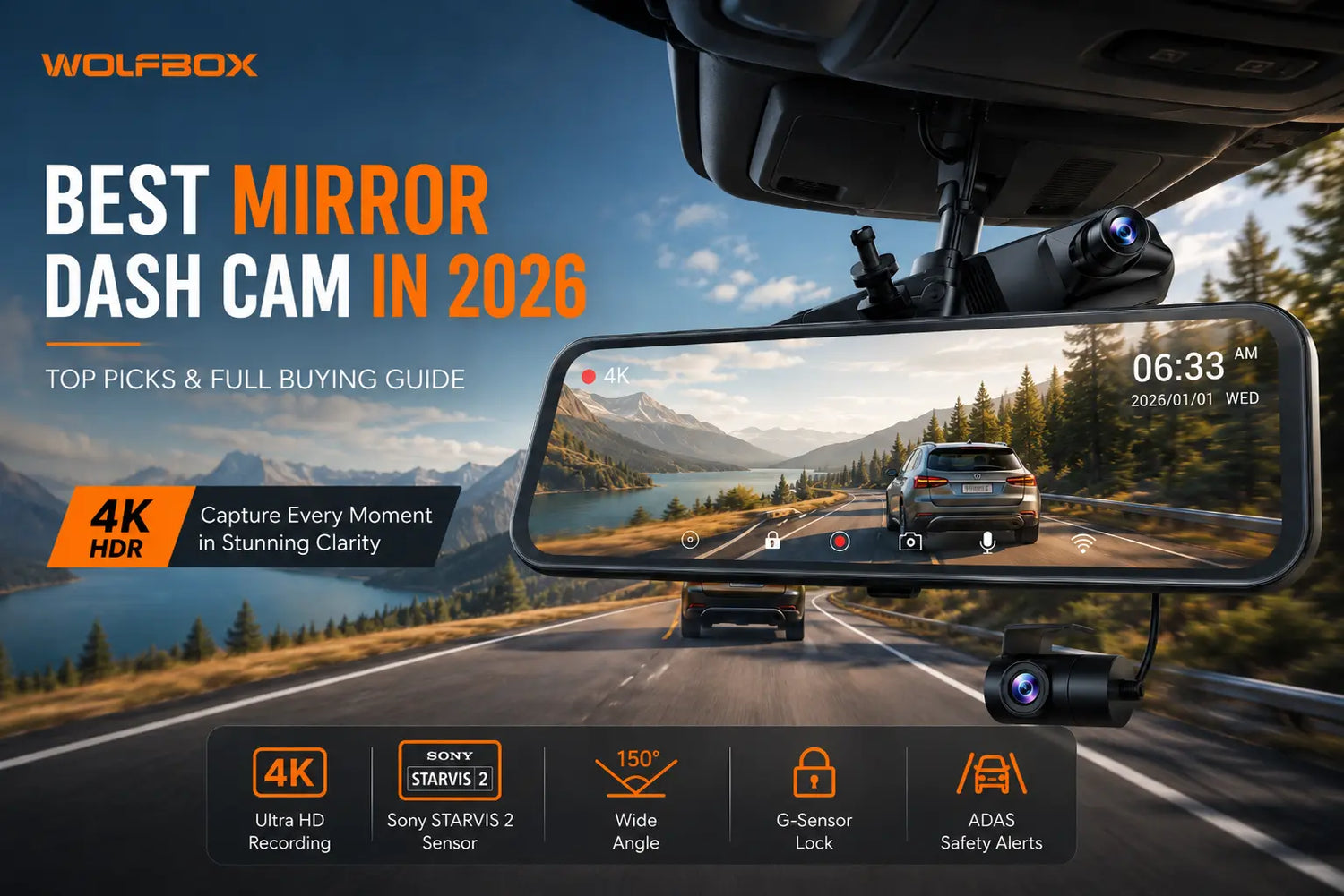 Best Mirror Dash Cam in 2026: Top Picks & Full Buying Guide