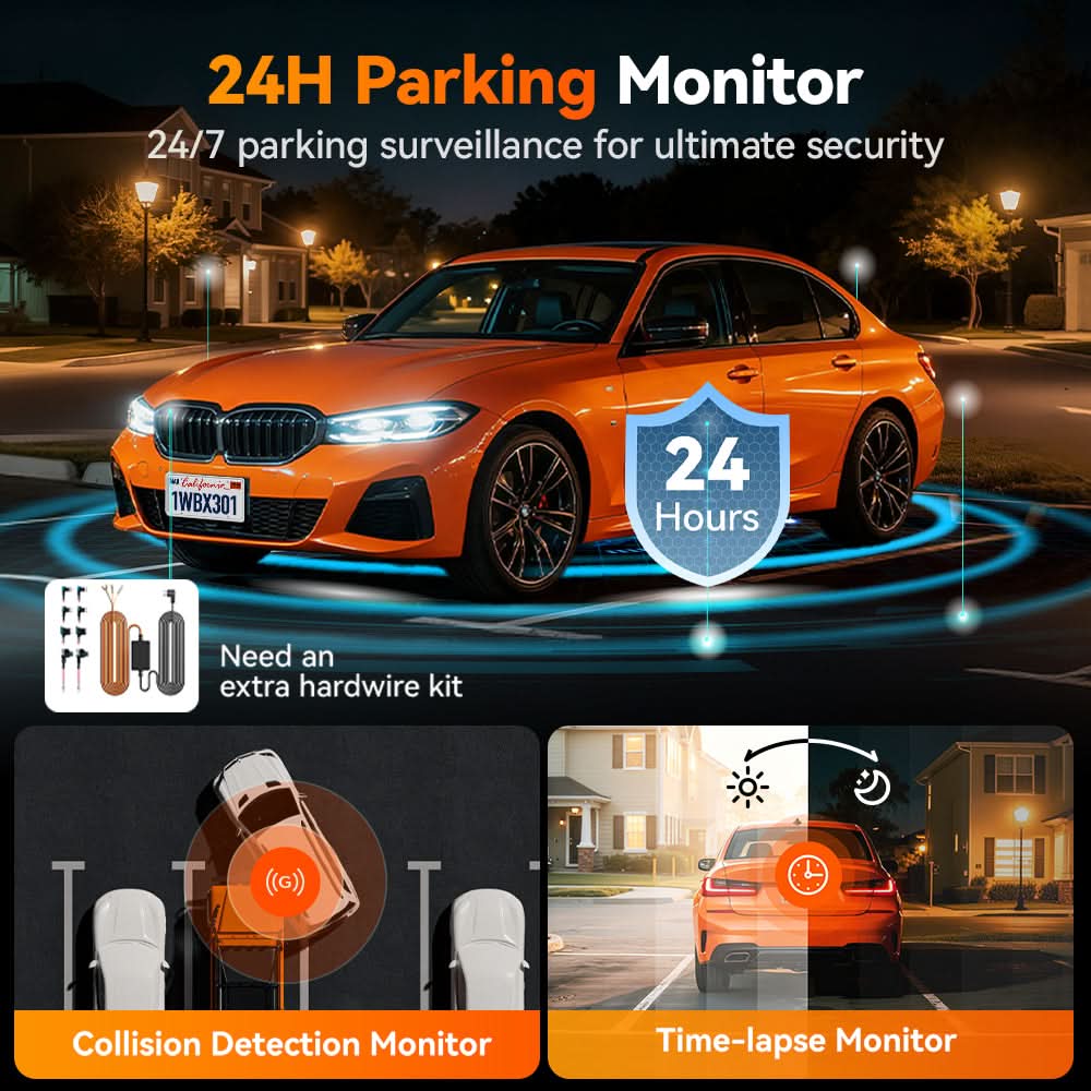 WOLFBOX X3 2.5K 60FPS STARVIS 2 IMX675 with ADAS Mini Dash Cam - WOLFBOX