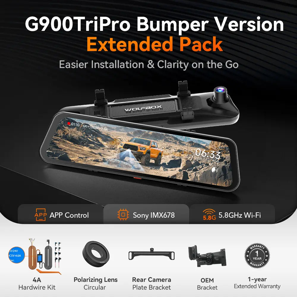 WOLFOX G900TPB extended pack