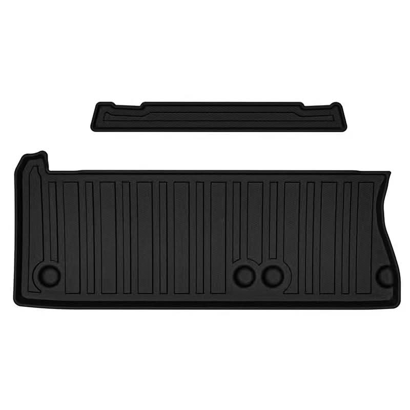 3W Toyota Sienna 7 Seat 2021-2023 Custom Floor Mats / Trunk Mat TPE Material & All-Weather Protection Vehicles & Parts 3Wliners 2021-2023 7 Seat with Spare Tire Trunk Mat