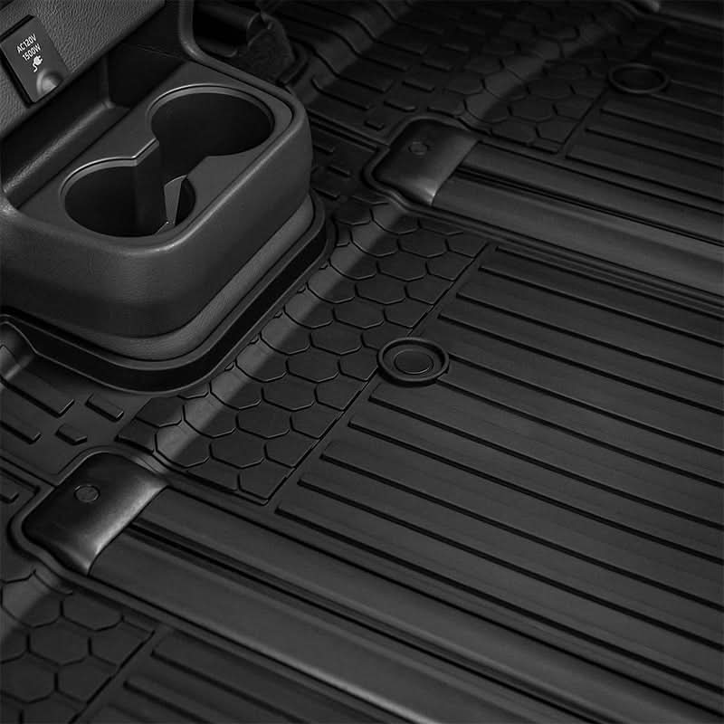 3W Toyota Sienna 8 Seat 2021-2023 Custom Floor Mats / Trunk Mat TPE Material & All-Weather Protection Vehicles & Parts 3Wliners