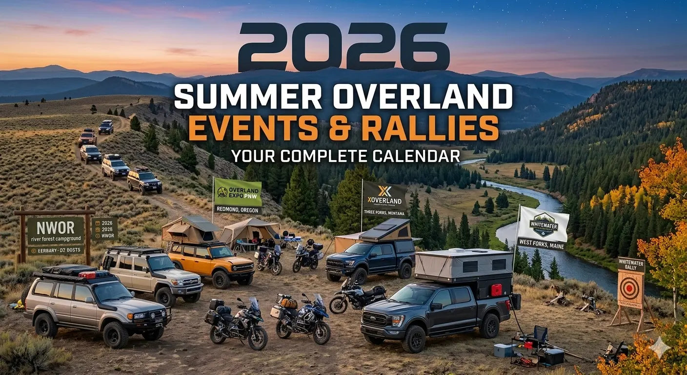 2026 Summer Overland Events and Rallies