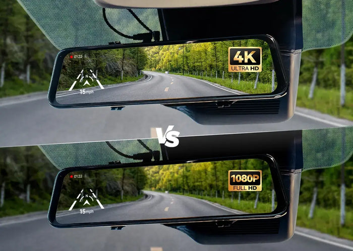 4K vs. 1080p Dash Cam: Which One Should You Choose