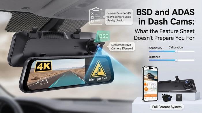 BSD and ADAS in Dash Cams