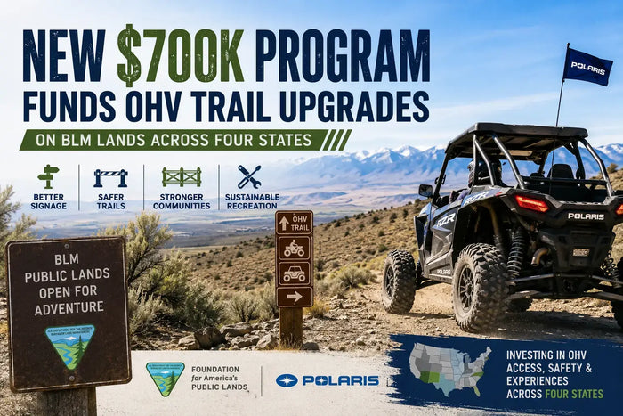 New $700K Program Funds OHV Trail Upgrades on BLM Lands Across Four States