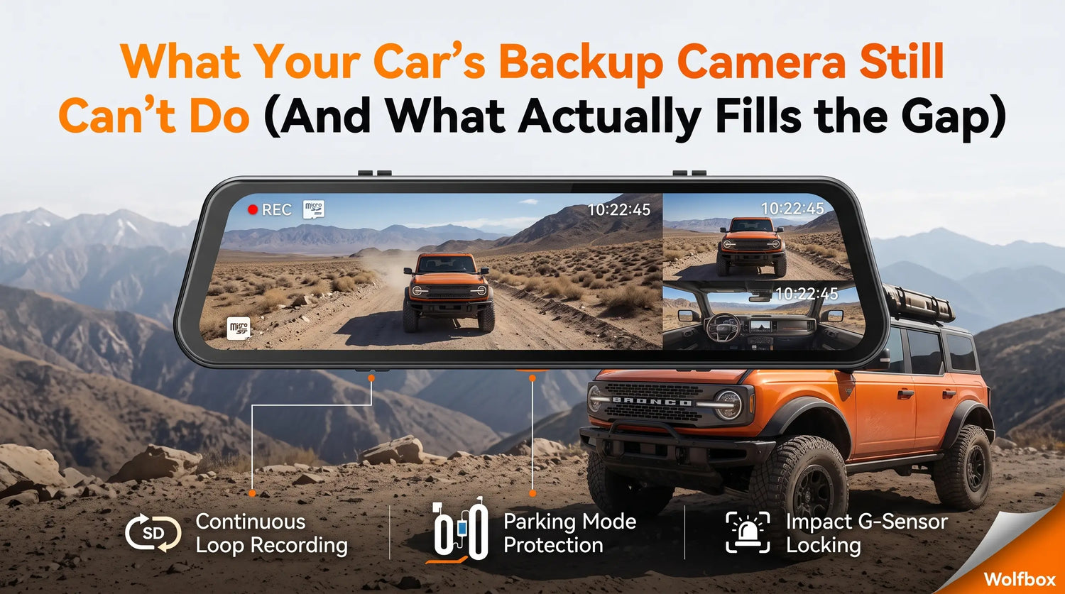 What Your Car's Backup Camera Still Can't Do (And What Actually Fills the Gap)