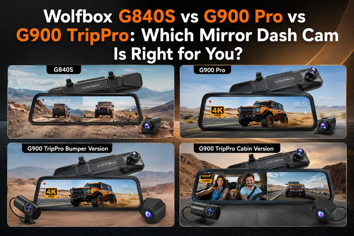 Wolfbox G840S vs G900 Pro vs G900 TripPro