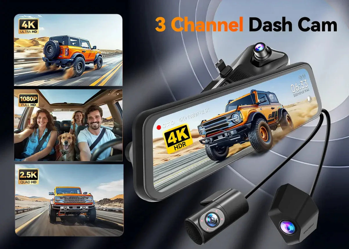 3 Channel Dash Cam: Everything You Need to Know