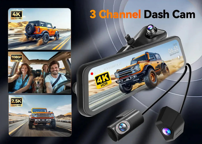 3 Channel Dash Cam: Everything You Need to Know