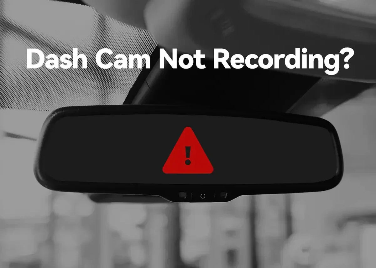Why Is My Dash Cam Not Recording? Fix Problems Easily