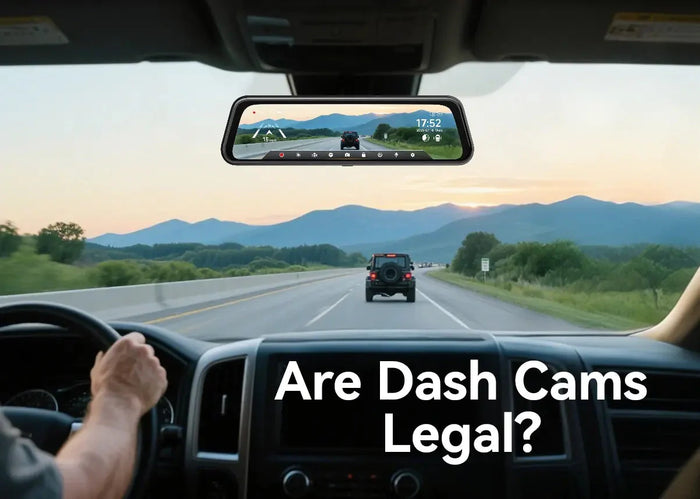 Are Dash Cams Legal Nationwide? Know the Law Before You Record