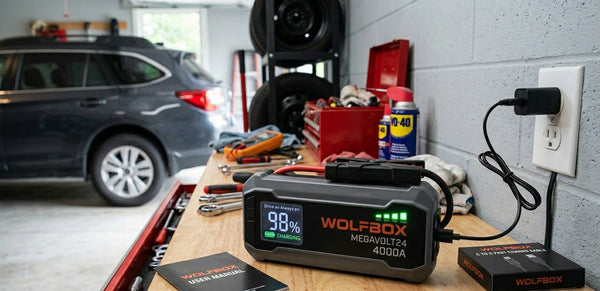 How to Charge a Jump Starter Properly