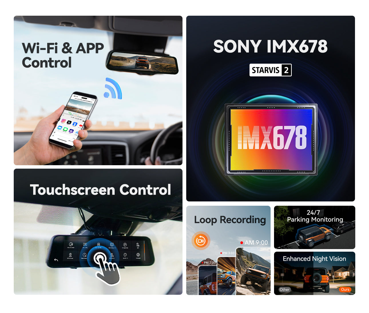 Dash cam Multiple Features