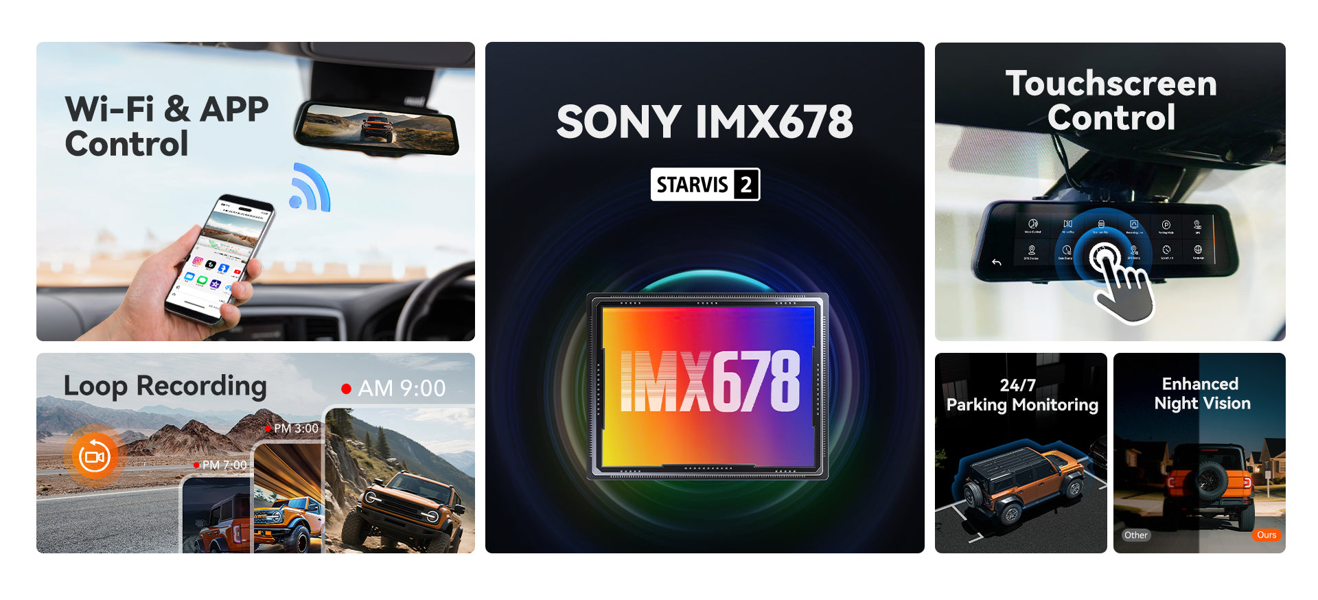 dash cam Multifunctional