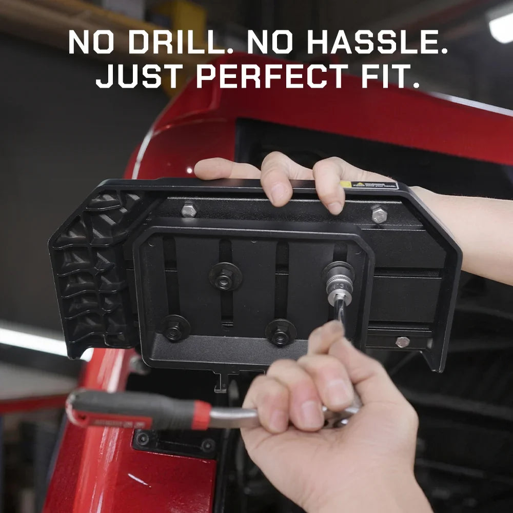 Easy No-Drill Bolt-On Installation Guide for Wolfbox Retractable Truck Bed Step