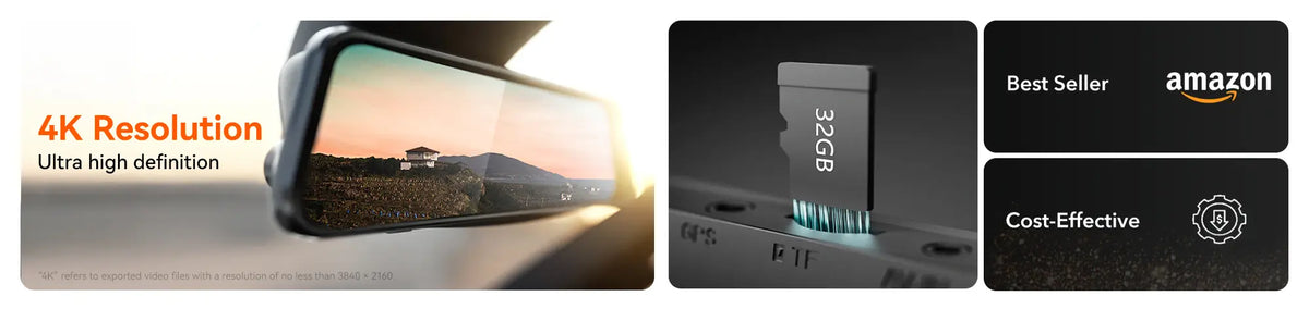 ultra high definition  840S dash cam