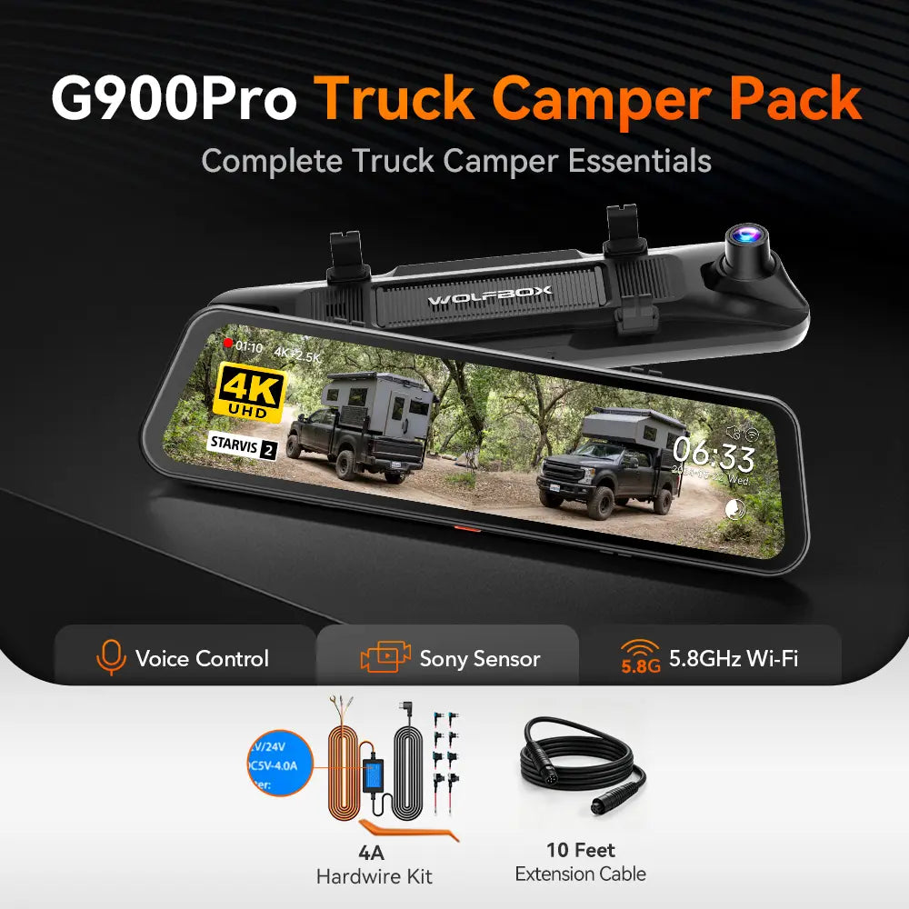 WOLFBOX G900P truck camper pack
