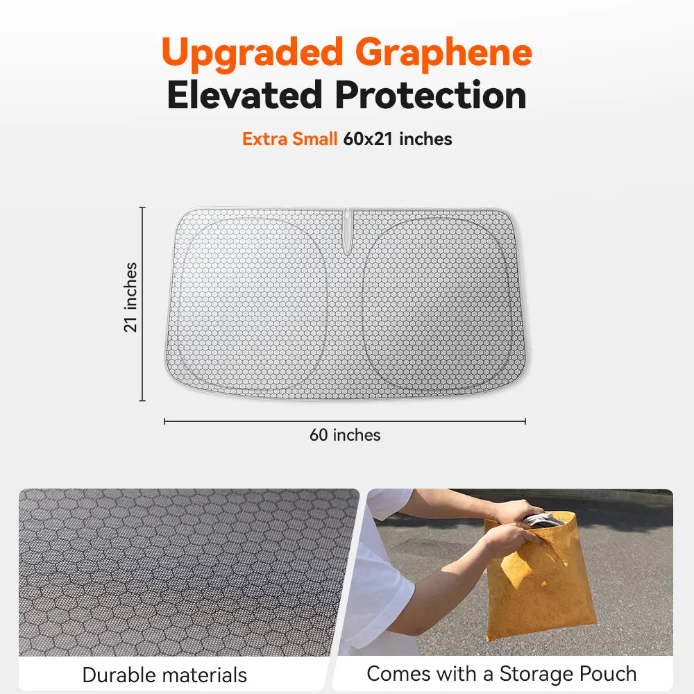 WOLFBOX Graphene Windshield Sunshade - WOLFBOX