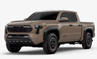 Toyota Tacoma pickup shown for choosing its smart mirror installation steps
