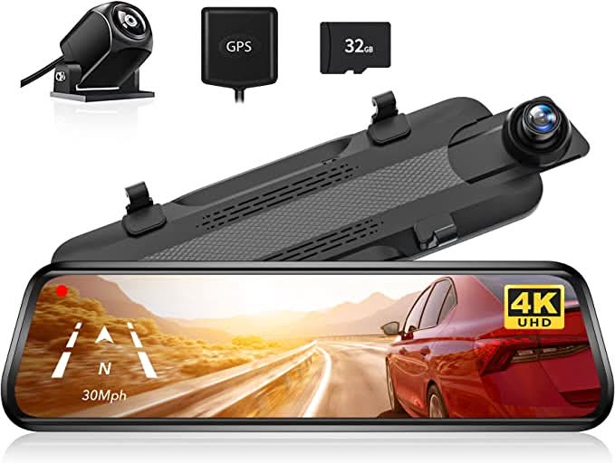 WOLFBOX G930 Rear View Mirror Camera-Refurbished camera WOLFBOX Default Title  