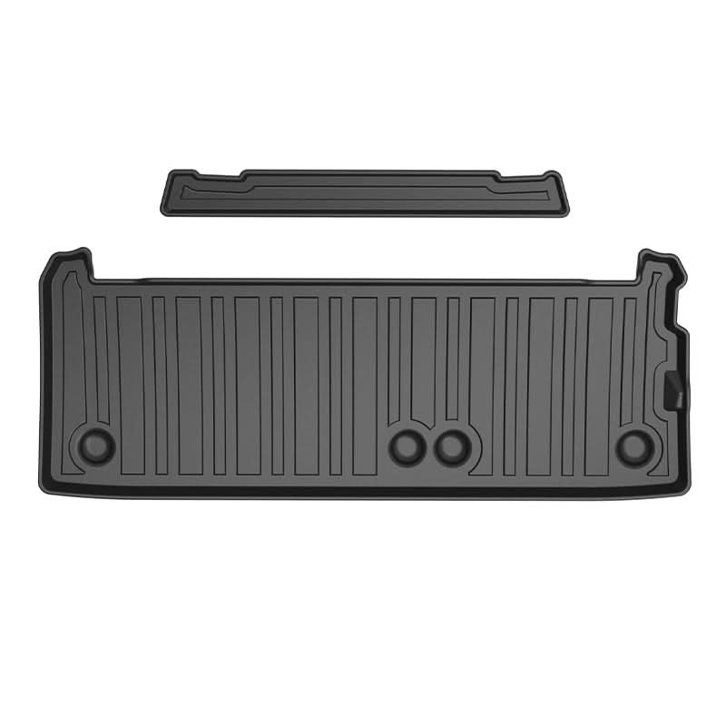 3W Toyota Sienna 7 Seat 2021-2023 Custom Floor Mats / Trunk Mat TPE Material & All-Weather Protection Vehicles & Parts 3Wliners 2021-2023 7 Seat without Spare Tire Trunk Mat